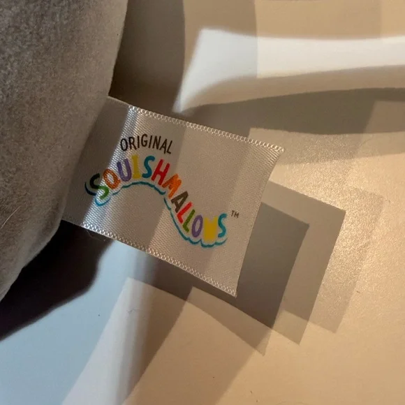 Toy: Squishmallows Gray Elephant with Rainbow Ears - Picture 5 of 5